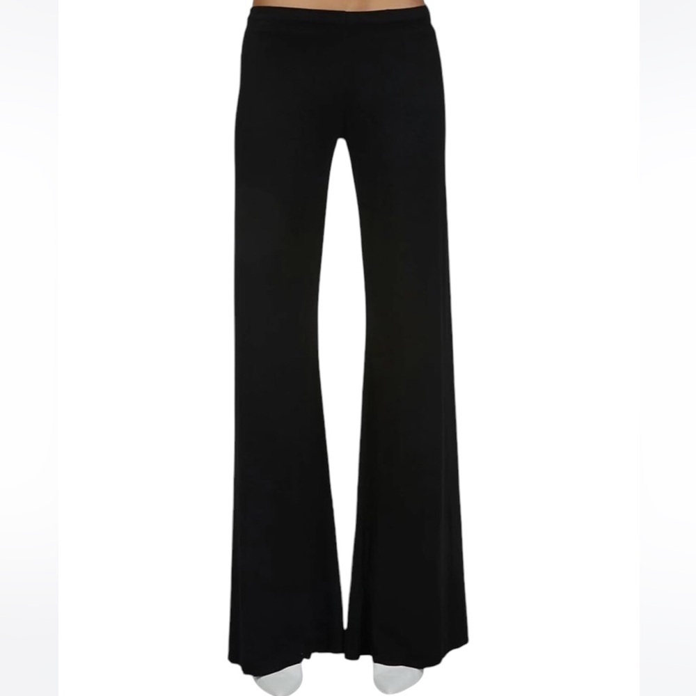 Michael Lauren Wide Leg Pants Navy Blue Size Large